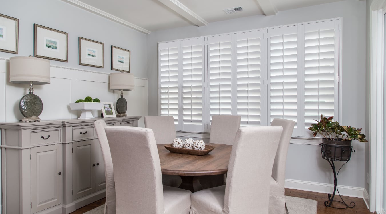 shutters in Salt Lake City living room